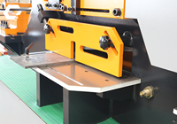 Machine de découpe et de poinçonnage hydraulique CNC multifonctionnelle pour le traitement des tôles, des barres et des profilés en acier