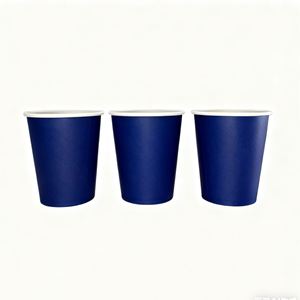 Gobelet en papier à paroi simple jetable - Qualité alimentaire, écologique, biodégradable, personnalisable pour le thé, le café et les boissons, logo personnalisé - Product Image 2