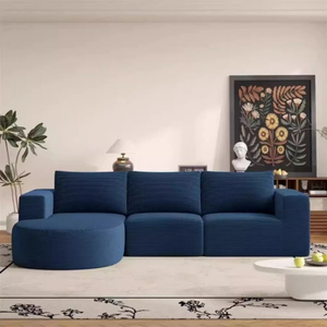 Nouvelles Idées de Produits Tendance 2026 pour Entreprises : Canapé Compressé Moderne 3 Places à Faible MOQ, Idéal pour Salon et Hôtel, Gain de Place - Product Image 1