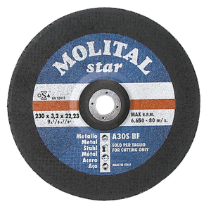 แผ่นตัดเหล็ก Ø 115x3.2มม. สำหรับเครื่องบดตาย - Product Image 1