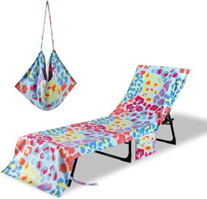 Custom Foldable Beach Outdoor <strong>Recliner</strong> Sun Lounger Microfiber Terry Quick Dry Pool Patio Lounge <strong>Chairs</strong> <strong>Cover</strong> - Product Image 1