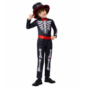 Disfraz <span class=keywords><strong>de</strong></span> Halloween del <span class=keywords><strong>Día</strong></span> <span class=keywords><strong>de</strong></span> <span class=keywords><strong>los</strong></span> <span class=keywords><strong>Muertos</strong></span> para Niños, Disfraz <span class=keywords><strong>de</strong></span> Esqueleto Mexicano, Vestido <span class=keywords><strong>de</strong></span> Calavera para Niña, Tocado para Fiesta <span class=keywords><strong>de</strong></span> Disfraces <span class=keywords><strong>de</strong></span> Halloween - Product Image 5
