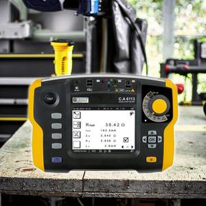 Testeur d'installation électronique multifonction Chauvin Arnoux CA6113 avec résolution 10k-1M, fonctionne avec des piles AA - Product Image 3