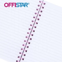Ensemble de papeterie de bureau et d'école, bloc-notes, Logo personnalisé imprimé, stylo à bille A4, ensemble de papeterie de bureau, Clips Logo