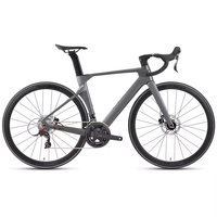 Nouveau design 2026 – Vélo de course sur route R5 Term Version 700c avec cadre en fibre de carbone, freins à disque, 24 vitesses Di2 et roues en alliage d'aluminium