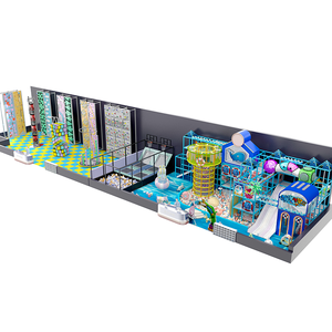 Ocean Theme Park Soft Play Ball <b>Pool</b> <b>Slide</b> Pirate Boat Spielplatz Naughty Castle Kids Indoor Playground - Product Image 3
