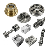 Pièces en alliage d'aluminium usinées sur mesure par CNC, fabrication de précision OEM, prototypage rapide, qualité industrielle, tolérance de ±0,01 mm