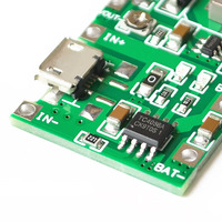 Module de surtension/charge/décharge pour batterie Li-ion 18650, réglable de 3,7 V à 5/9 V 2 A, Micro USB et Type-C, pour modification de multimètre