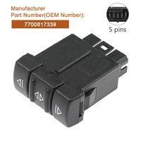 Bouton de lève-vitre 7700817339 pour Renault 19 II Cabriolet Chamade Kasten