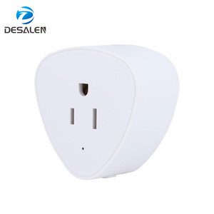 Wifi habilitado Control remoto inteligente enchufe Compatible con Alexa de Google - Product Image 5