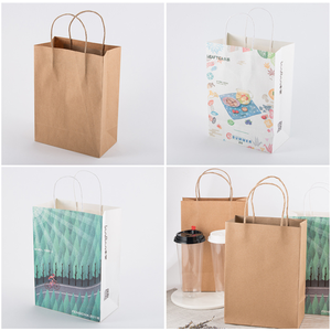 Sacs en papier <span class=keywords><strong>Kraft</strong></span> Café Sachet Shopping <span class=keywords><strong>Mini</strong></span> <span class=keywords><strong>Sac</strong></span> Papier Fête Avec Poignée 25Kg Poignées Restaurant Glassine <span class=keywords><strong>Sac</strong></span> Papier - Product Image 5