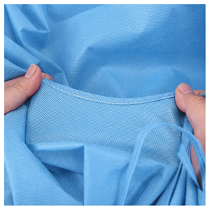 Fuzelong SMS Médecin <span class=keywords><strong>Blouse</strong></span> <span class=keywords><strong>Chirurgicale</strong></span> Stérile ou Non Steriel Isolement <span class=keywords><strong>Blouse</strong></span> <span class=keywords><strong>Chirurgicale</strong></span> <span class=keywords><strong>Jetable</strong></span> Patient Medical CPE Gown - Product Image 6