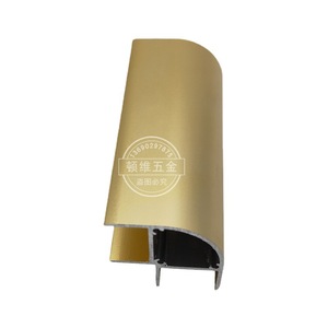 Autonomy Aluminum Alloy Bed <b>Corner</b> <b>Protector</b> Brushed Gold 90 Degree R Angle Bedroom Hardware Connector - Product Image 3