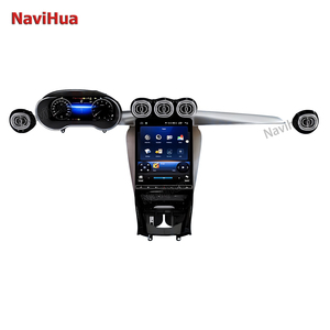 ชุดแต่งภายในรถยนต์ดีไซน์ใหม่ NaviHua วิทยุติดรถยนต์ระบบแอนดรอยด์ จอแสดงผลดิจิตอล ช่องแอร์ สำหรับรถยนต์เมอร์เซเดสเบนซ์ C GLC W205 X253 ปี 2015-2022 - Product Image 1