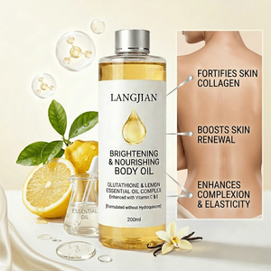 <span class=keywords><strong>Huile</strong></span> Corporelle Éclaircissante au Collagène, Riche en Vitamine E Bio, Hydratation Intense, Unifie le Teint, avec Pépins de Raisin et <span class=keywords><strong>Arbre</strong></span> <span class=keywords><strong>à</strong></span> <span class=keywords><strong>Thé</strong></span> pour Peaux Sèches - Product Image 1