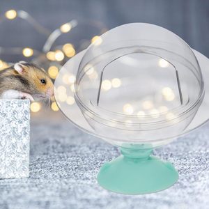 Hamster Salle De Bains <span class=keywords><strong>Sable</strong></span> Boîte De Bain Baignoire Tournante Intérieure pour Gerbilles Cochons D'Inde Splash Pet - Product Image 2