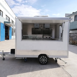 Ukung thương hiệu loại hình vuông kích thước lớn tùy chỉnh thực phẩm Trailer - Product Image 5