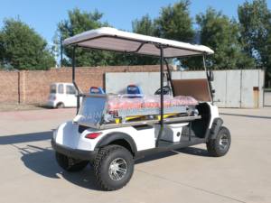 Voiturette de golf à essence, véhicule d'ambulance électrique, buggy médical et voiturette de golf avec brancard, voiturette de golf de secours et d'urgence, 2 places - Product Image 6