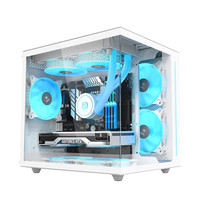 Ordinateur de bureau PC Gamer avec carte graphique RX 580, 16 Go de RAM, SSD 240 Go, carte mère B250 PC Mate