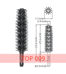 Aplicador de Máscara de Silicona Cosmética, Cepillo para Extensión de Pestañas, Cepillos para Pestañas - Product Image 1
