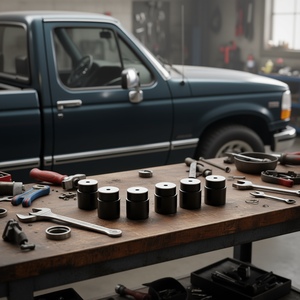 Kit de bagues de fixation de carrosserie Ford F150 F250 F350, 62 pièces, en acier au carbone, à pression, auto-lubrifiantes, à trou rond - Product Image 2