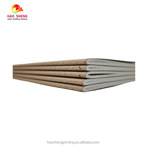 Diario Personalizado con Páginas Rayadas, Encuadernado Cosido, Cubierta Suave <span class=keywords><strong>de</strong></span> Papel Kraft Marrón con Opciones <span class=keywords><strong>de</strong></span> Papel Offset y Cartón - Product Image 3