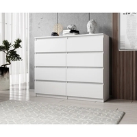 Meubles de salon en métal, commodes modernes en bois à 8 tiroirs, meubles de chambre à coucher, armoire à vin en bois avec vitrine, bar en MDF