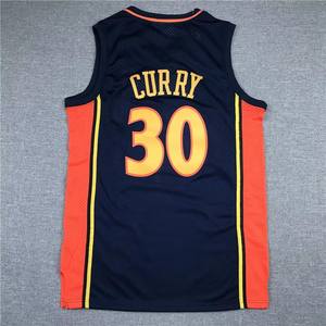 Haute qualité maille à séchage rapide doré Stephen <span class=keywords><strong>Curry</strong></span> 30 Poole 3 broderie cousue <span class=keywords><strong>noir</strong></span> maillots uniformes de basket-ball personnalisés - Product Image 1