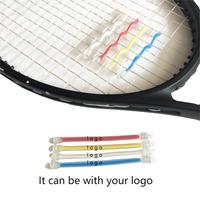 Vente en gros d'amortisseur de raquette de tennis en silicone absorbant les vibrations et réduisant les chocs, bandes antidérapantes pour protéger les mains