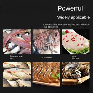 Picadora separadora de huesos de carne de pescado/máquina de eliminación de espinas de pescado eficiente comercial - Product Image 4