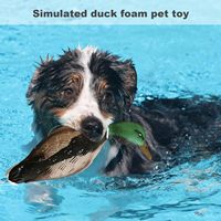 Haute qualité EVA mousse canard chien jouet à mâcher imite canard mort pare-chocs jouet pour la formation des chiens de chasse