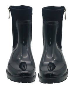 YL170 Venta al por mayor negro al aire libre <span class=keywords><strong>de</strong></span> moda impermeable <span class=keywords><strong>de</strong></span> las mujeres botines <span class=keywords><strong>de</strong></span> <span class=keywords><strong>lluvia</strong></span> para las señoras - Product Image 4