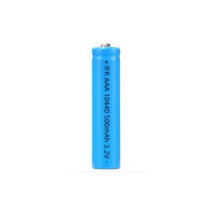 <span class=keywords><strong>10440</strong></span> <span class=keywords><strong>3.2V</strong></span> 500mAh với nút Top pin <span class=keywords><strong>AAA</strong></span> lithium có thể sạc lại ion LED pin cho đèn pin đèn pha - Product Image 1