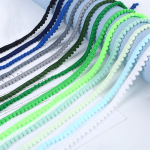 Supporto OEM ODM, Passamaneria Mini Pompon Colorata di Buona Qualità per Decorazione di Vestiti, Borse e Scarpe - Product Image 1