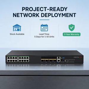 Commutateur réseau géré L2+ 16 ports Gigabit G S5136S-16FP4X-EI S5136S-16T4X-EI-Q avec 4 ports SFP+ 10G Uplink, compatible PoE et non-PoE - Product Image 5