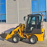 Hochwertige Kompakte/Mini Teleskoplader HZM 807T mit Italienischem System für Garten/Landwirtschaft Hoflader