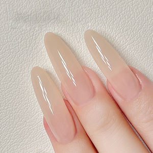 AILANUO High-Toughness <b>UV</b> <b>Gel</b> <b>Nail</b> <b>Polish</b> 6-Color Flowery Frosted Jade Non-Toxic Vegan Eco-Friendly LED/<b>UV</b> Cure Luxury Bulk - Product Image 1