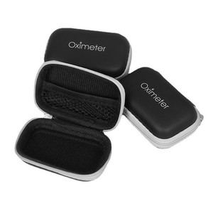 Bestverkochte klassieke EVA draagtas met ritssluiting, draagbaar, waterdicht, anti-stoot bescherming, reistas voor vingertop pulsoximeter - Product Image 1