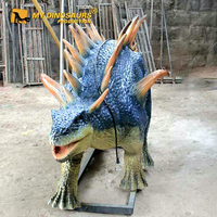 Modèle de dinosaure 3D MY DINO AD-242 avec mouvements, dinosaure animatronique Huayangosaurus