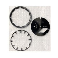 Kit de modification de cadran de montre en laiton noir pour Casioak Gshocks GA2100 - Remplacement du cadran - Kit DIY léger