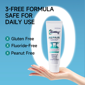 Kem đánh răng làm trắng, phục hồi, tạo bọt mịn, dịu nhẹ, tự nhiên, chiết xuất bạc hà tươi, không chứa flo, dành cho răng nhạy cảm - Product Image 3