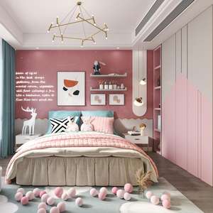 <span class=keywords><strong>Brady</strong></span> Matelas de sol princesse au design moderne pour enfants pour chambre à coucher ou chambres d'<span class=keywords><strong>hôtel</strong></span> - Product Image 3