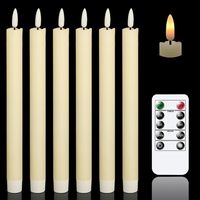 Prêt à expédier, certifié CE ROHS, bougies LED en cire véritable à flamme vacillante 3D, fonctionnant sur piles, pour la décoration de la maison, les mariages et les fêtes