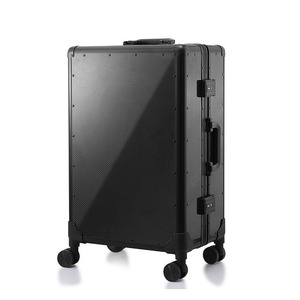 Business Carbon Fiber <b>Trolley</b> Case 20 24 Inch Aluminum Frame Swivel Wheels Carry On <b>Suitcase</b> Durable Travel Luggage - Product Image 4