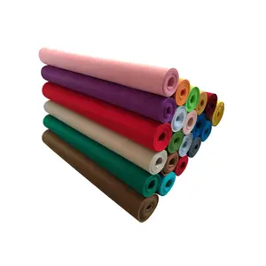 Yüksek kaliteli % 100% yün keçe S13 özel Polyester yumuşak yün keçe kumaş levha çeşitli renk akrilik keçe