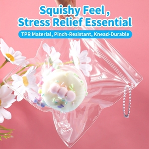 ของเล่นบีบเค้กน่ารัก ของเล่นบีบ TPR นุ่ม บรรเทาความเครียด ของเล่นขายส่ง ของขวัญแปลกใหม่สำหรับเด็ก - Product Image 4