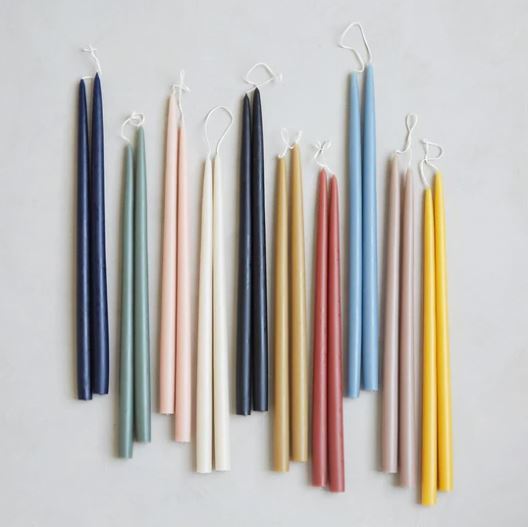 Junda Candle Vase Turned Taper Candle