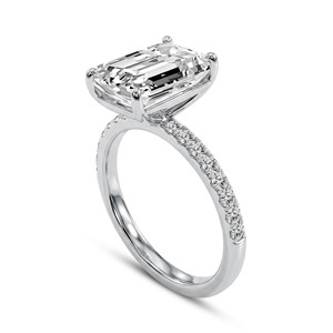 Fashion Rose Gold Lab Grown Diamond <b>Ring</b> for Women with Timeless Vintage Inspired Elegance Suitable for Daily Wear Party Wedding - Product Image 6
