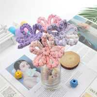 Kit de macramé édition limitée Saint-Valentin Noël, fleur à 5 pétales, DIY, décoration 3D pour la maison, cadeau fait main, tutoriel pour débutants, fibre de polyester