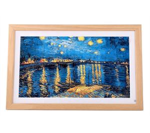 إطار صور رقمي عالي الدقة بشاشة IPS مقاس 15.6 بوصة مع سماعات ستيريو، لا يحتاج إلى واي فاي، تصميم عصري وأنيق - Product Image 3